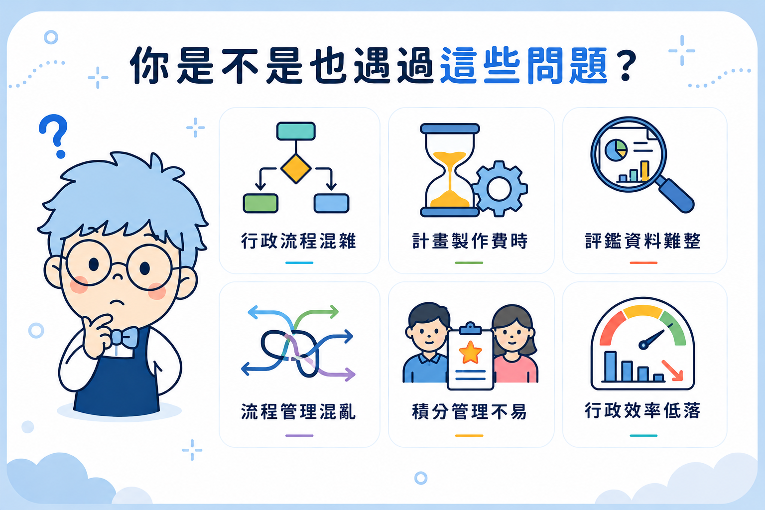 長照單位常見行政困擾